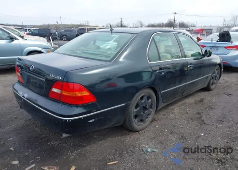 2001 Lexus Ls 430 из США, поврежденный, VIN JTHBN30F210015339